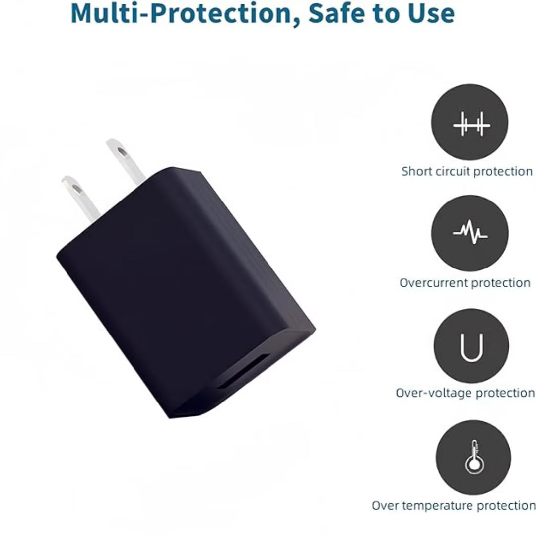 US-standard AC/DC Wall Mount Power Adapter 5V2A USB Charger Block