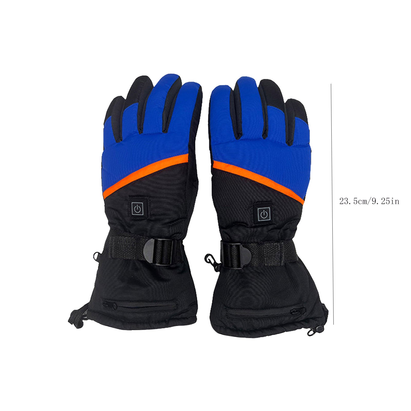 Motorcycle Warmth Heated Gloves with 2*5000mAh Batteries Touchscreen Battery Heating Glove Liners Water-Resistant Thermal Gloves for Hunting Ski Snowboarding Cycling