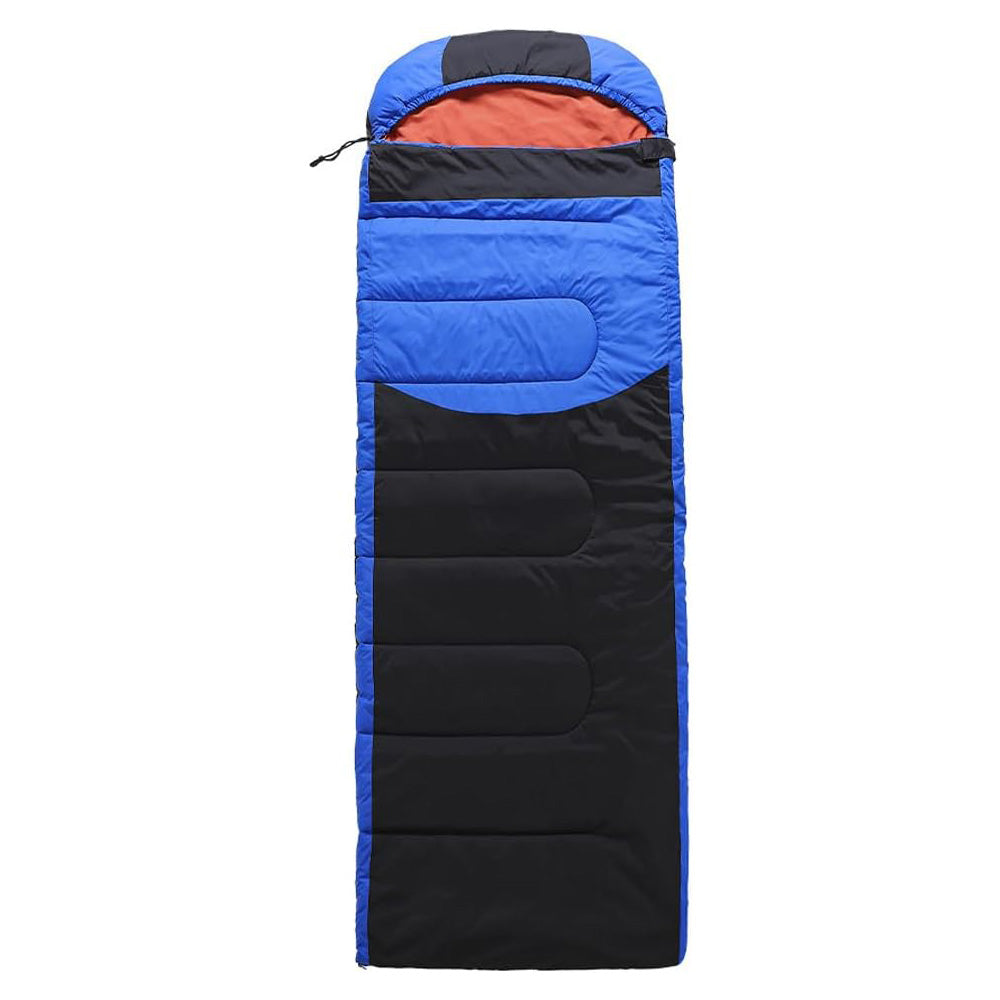 Portable Electric Heated Sleeping Bag with Flexible Collar, Thermal 3 Level Temperature Adjustable Envelope Sleeping Bags for Camping Hiking