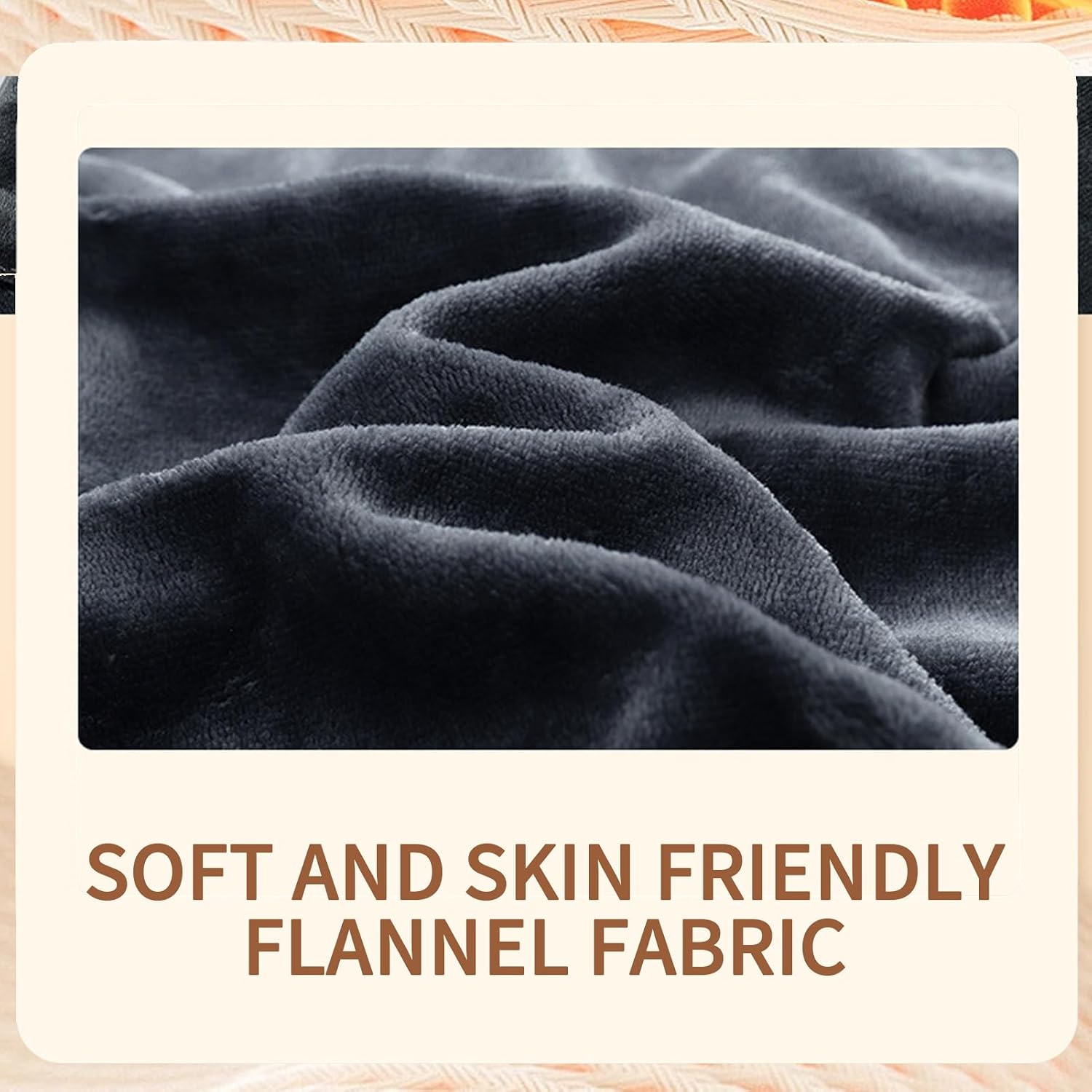 Portable USB Heated Blanket Electric Wearable Heated Shawl Wraps for Office, Heating Lap Blanket Throw, Washable, 3 Heat Level