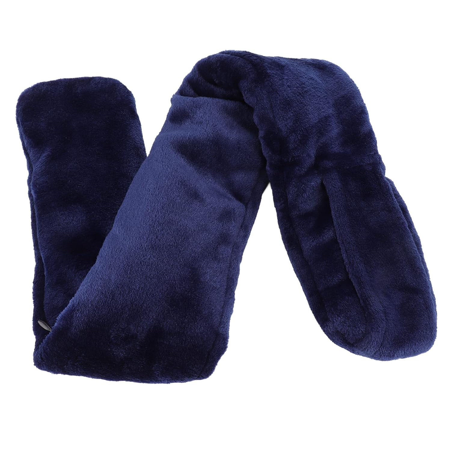 Unisex 80CM Heated Massaging Neck Warmer Scarf for Pain Soft USB Electric Heating Neck and Shoulder Heating Pad Neckerchief