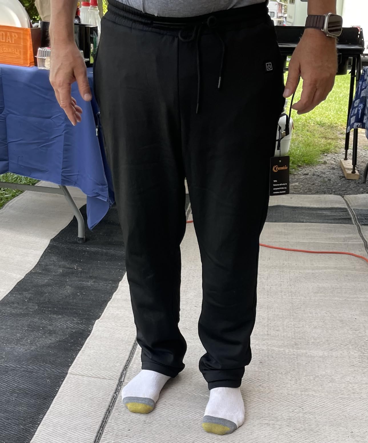 Nice warm evenly heated sweatpants