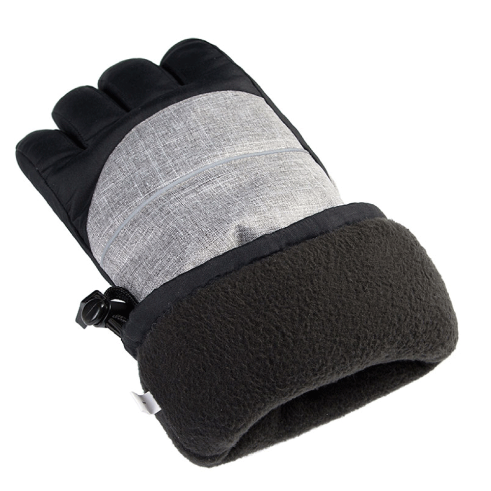 Rechargeable Electric Heated Gloves with 2pcs 8500mAH Batteries 3 Heating Levels Touchscreen Waterproof Winter Ski Motorcycle Hiking Cycling Gloves Hand Warmer