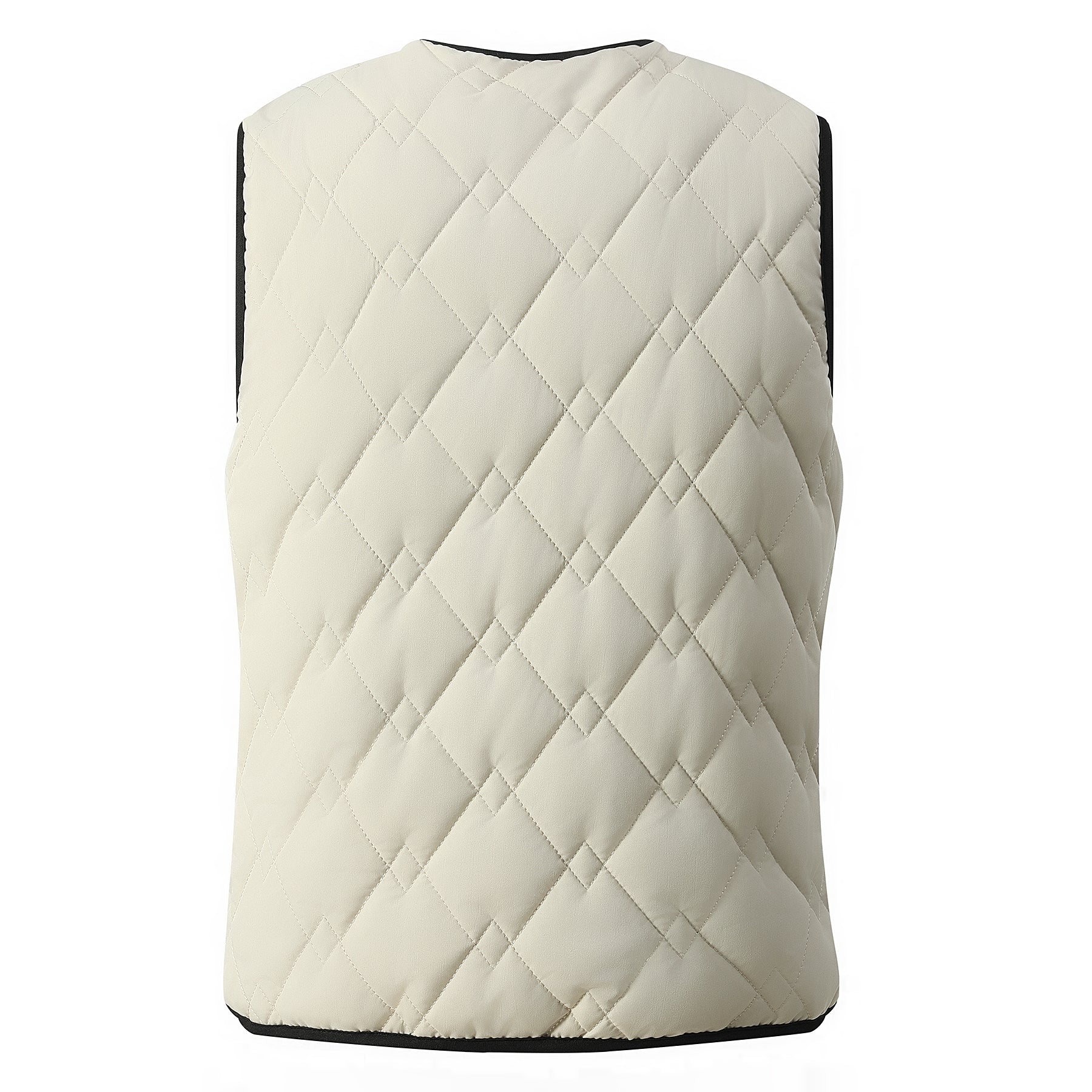 V-neck Heated Vest for Women Men with 24-zone Smart Heating 3-temperature Adjustable USB Electric Charging Thermal Lightweight Gilets