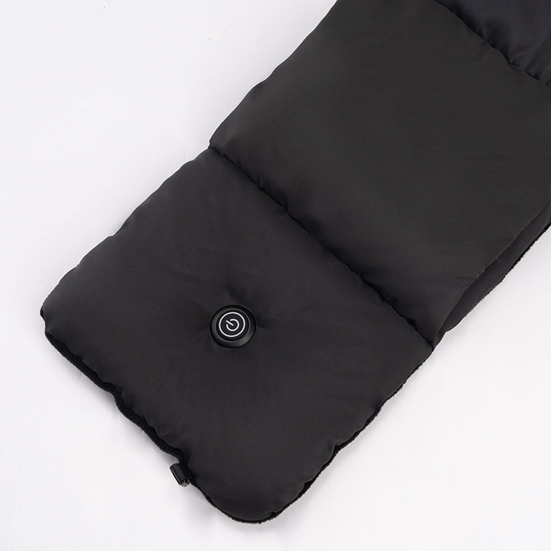 120X20CM Winter Smart USB Heated Neck Warmer Scarf for Women Men 3 Level Temperature Control Button Adjust Warm Hot Therapy Neck Heating Pad