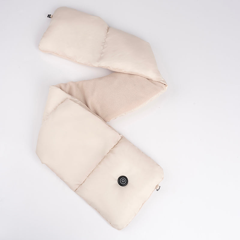 120X20CM Winter Smart USB Heated Neck Warmer Scarf for Women Men 3 Level Temperature Control Button Adjust Warm Hot Therapy Neck Heating Pad