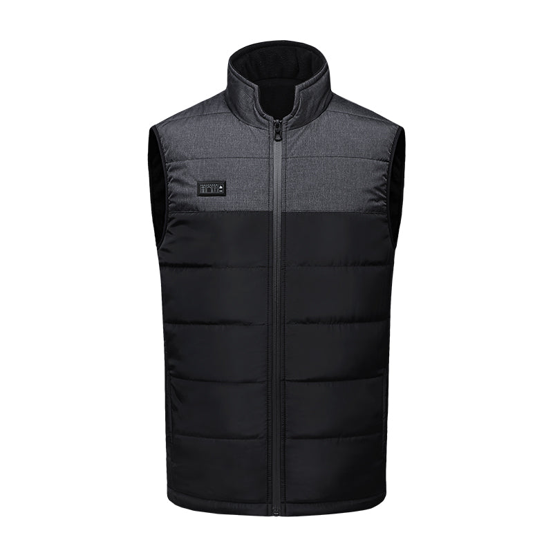 Dual Control 11 Heating Areas Heated Vests for Men Women Motorcycle USB Rechargeable Electric Thermal Waistcoat with Zipper