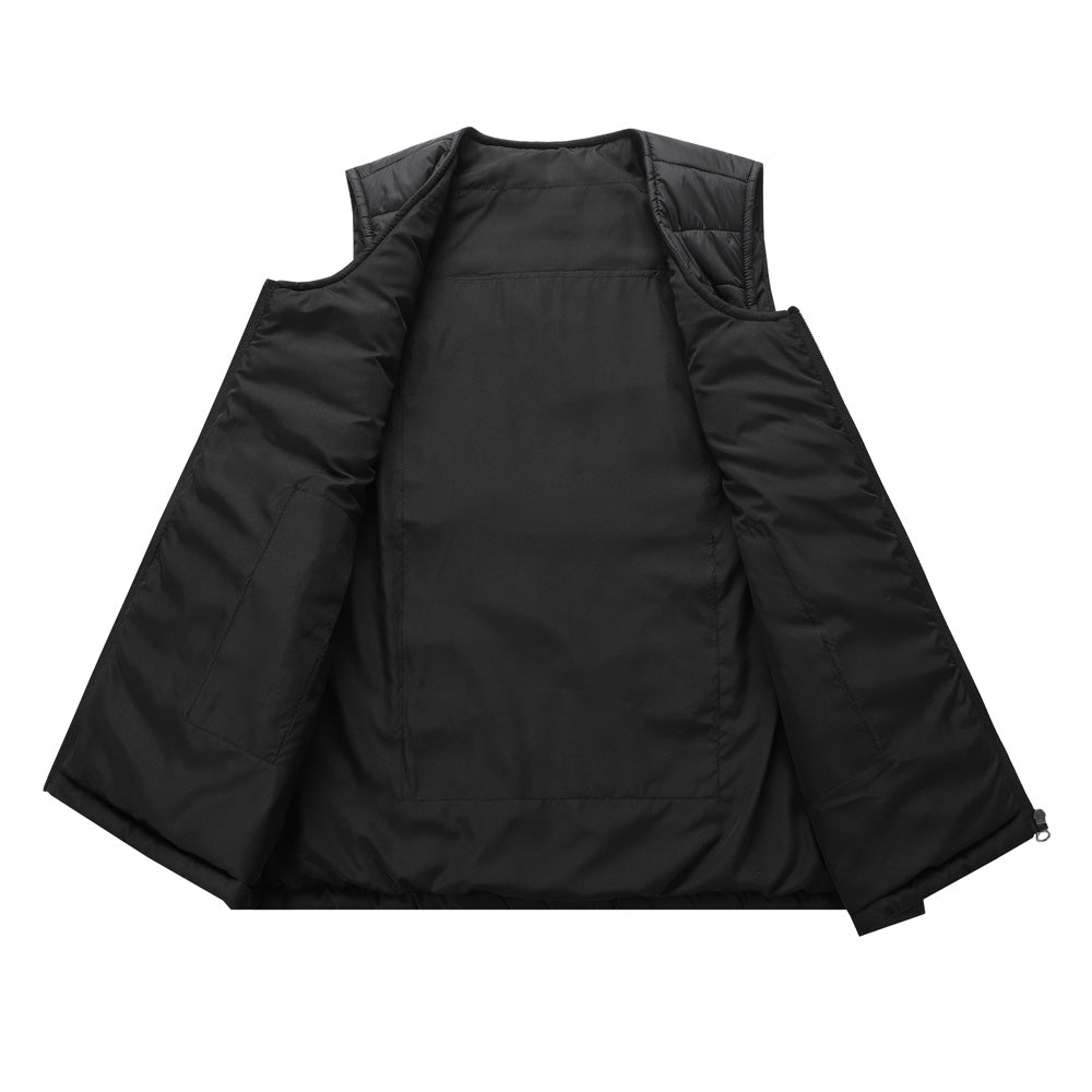 V-Neck Smart Electric Heated Vests for Women Men 4 Control 26 Carbon Fiber Heating Areas 3 Temperature Adjustment