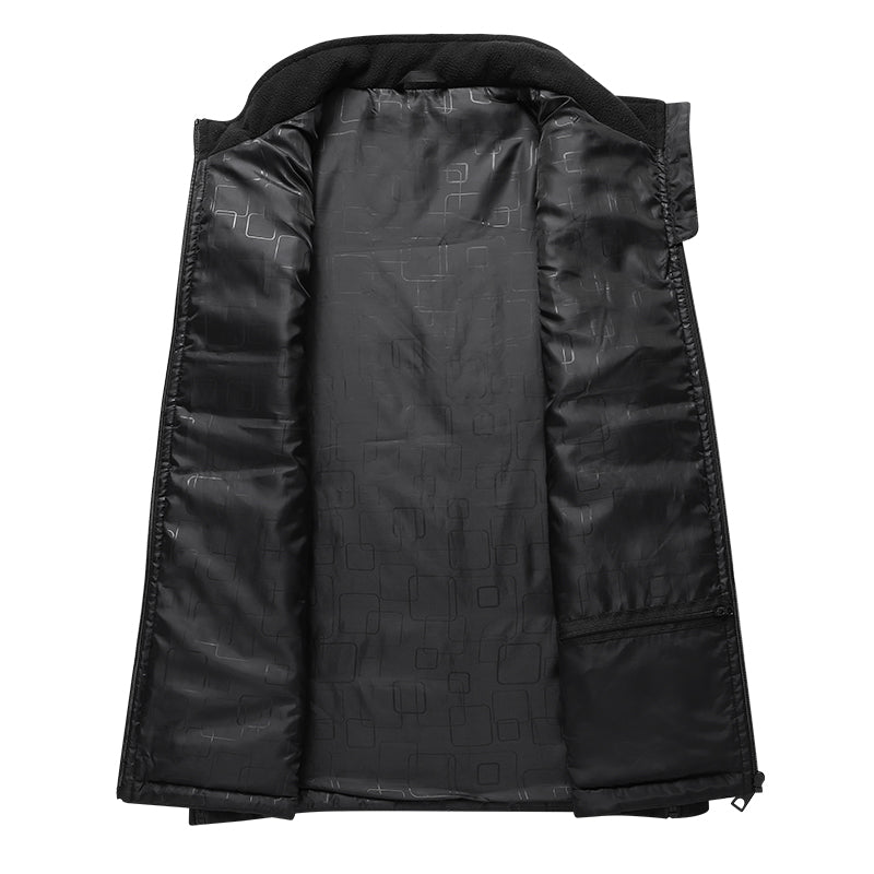Smart Heated Warm Gilet for Men and Women Dual Control 11 Heating Zones Stand-up Collar Zip Up USB Electric Thermal Vest