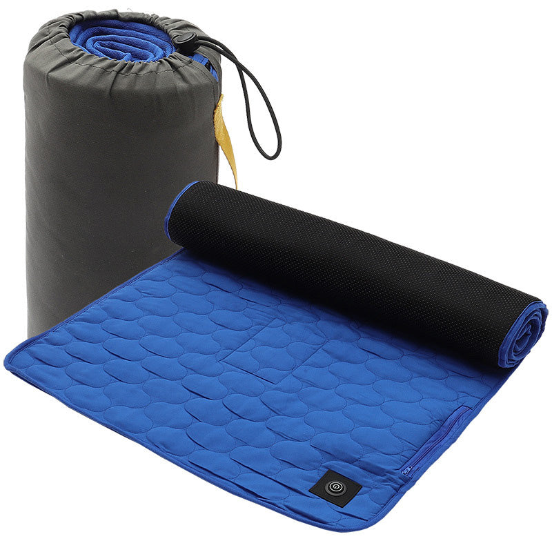 Heated Sleeping Bag Liner - 7 Heating Zones 3-Level Adjustable USB Electric Heating Sleeping Bag Pads Heated Mat for Outdoor Camping Tent Sleeping Mattress Thermalpad Foot Warmer - Firoth