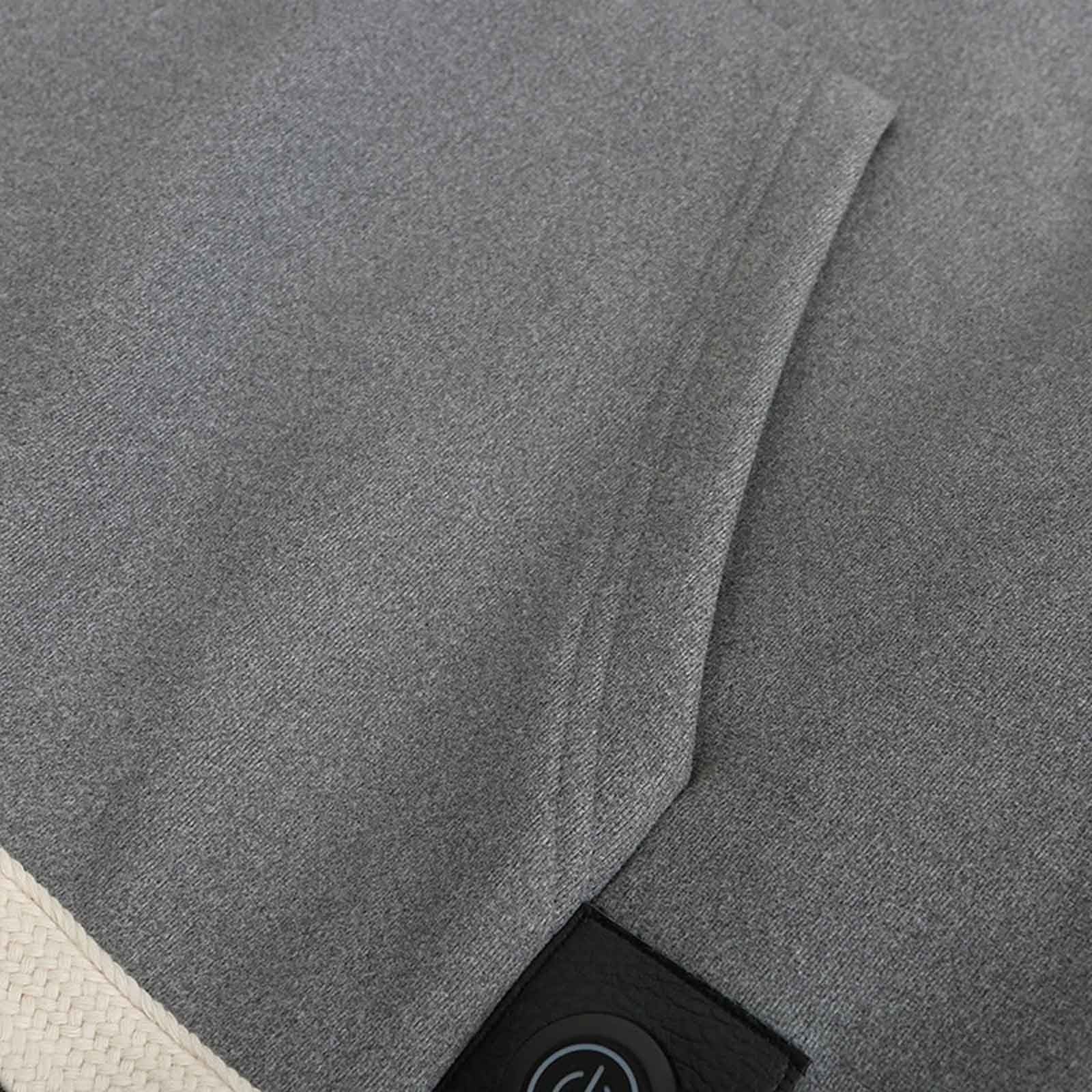 Smart Electric Heated Sweatshirt for Men Women, 9 Heating Zones USB Charging Three-Speed Temperature Long Sleeve Blouse Hoodies Thermal Tops